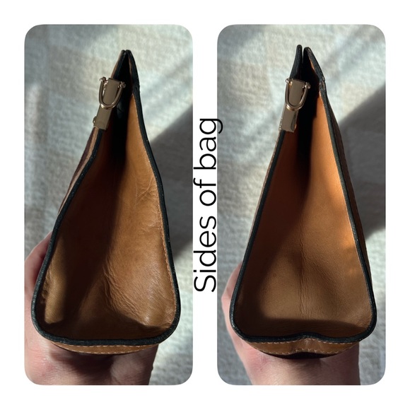 Authentic: Vintage Gucci Sherry Line Clutch converted to bag - Picture 5 of 12